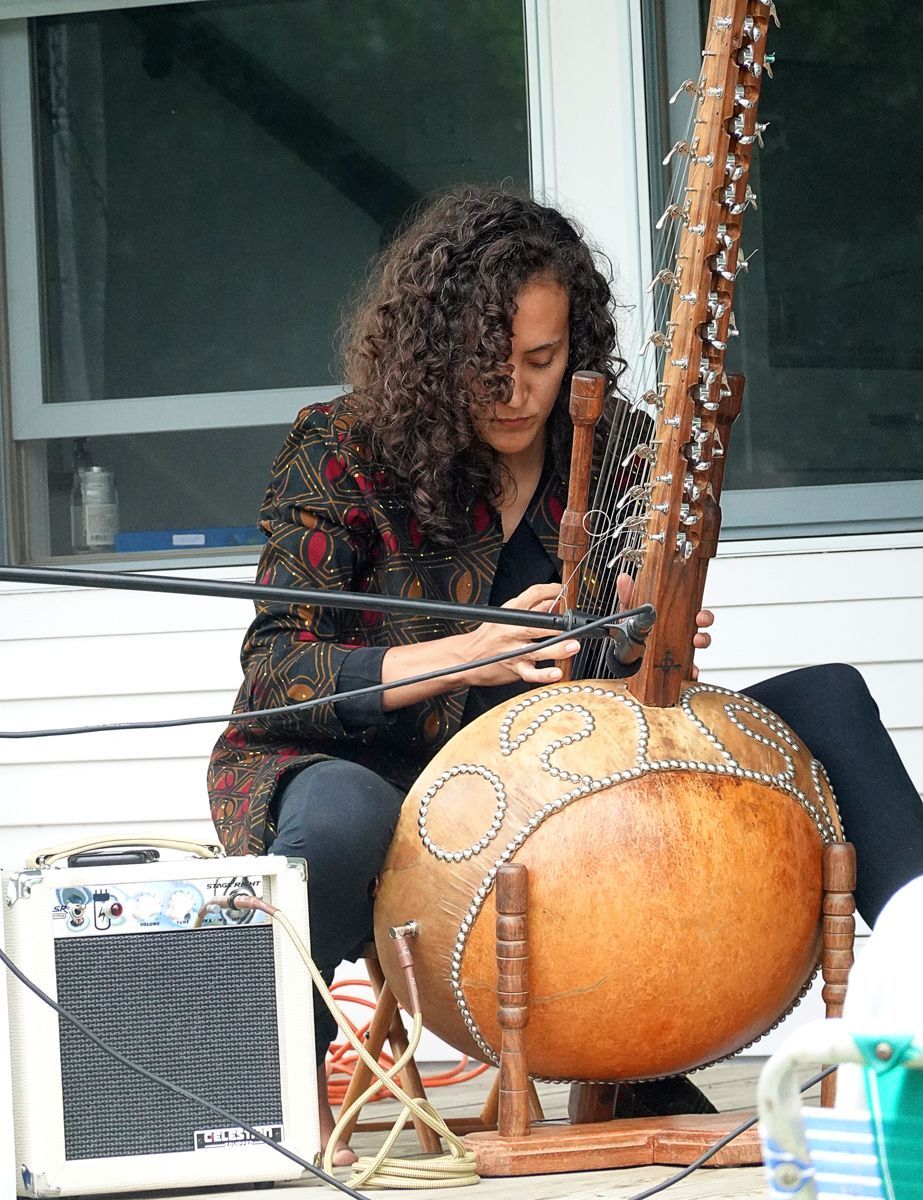 August goes out with another front porch concert