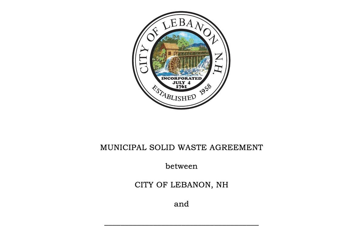 Lebanon asks Towns to sign new landfill agreement