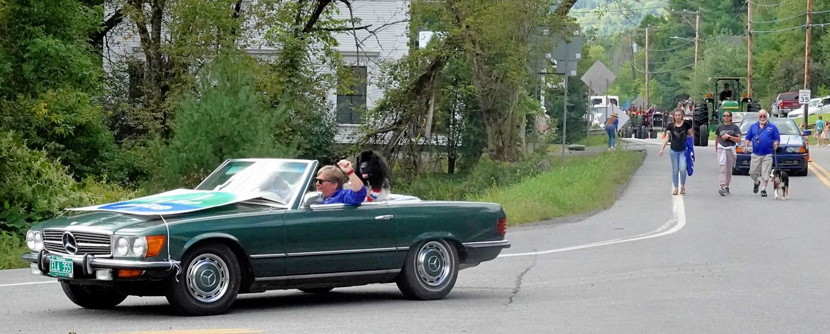 Post Mills Labor Day parade in memory of Mike Pomeroy and Brian Boland