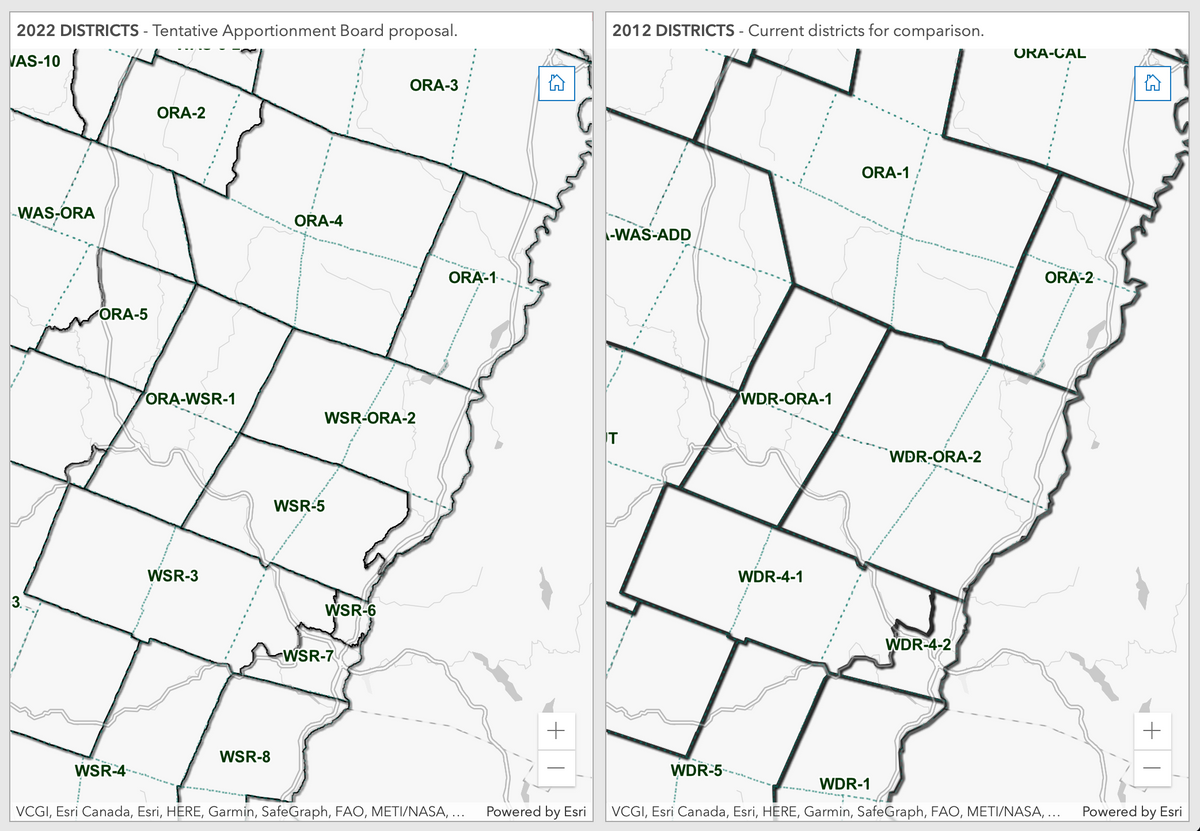 Proposed one-seat House districts would impact Thetford