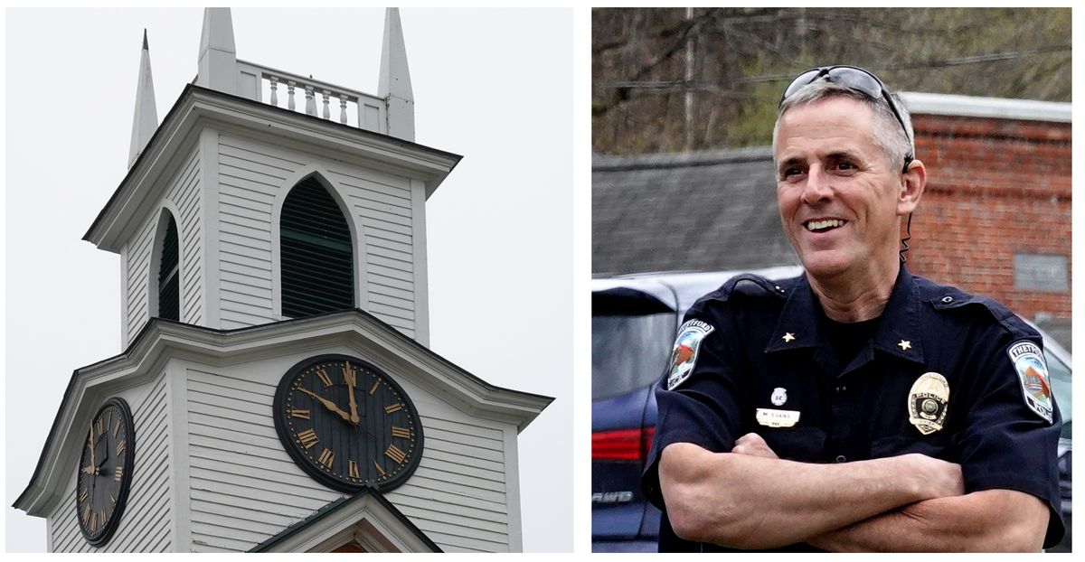 The Police Chief and the clock tower