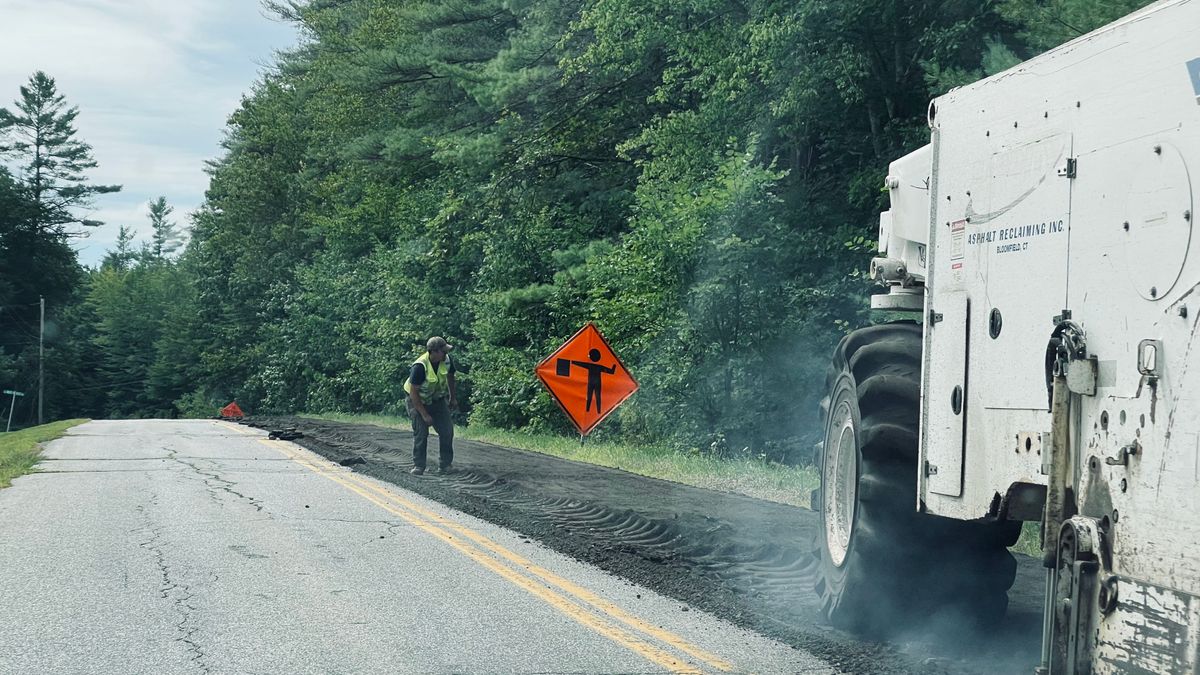 Latham Road under construction until mid-November