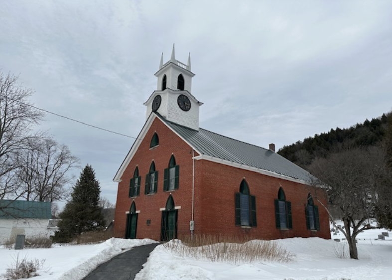 Stained glass memories — the Timothy Frost building in Thetford Center